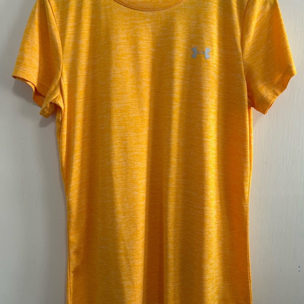 Under Armour HeatGear Yellow Tee